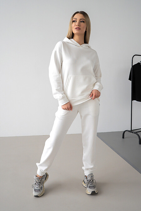 Women's sports suit OVERSIZE 23 White - #8034115