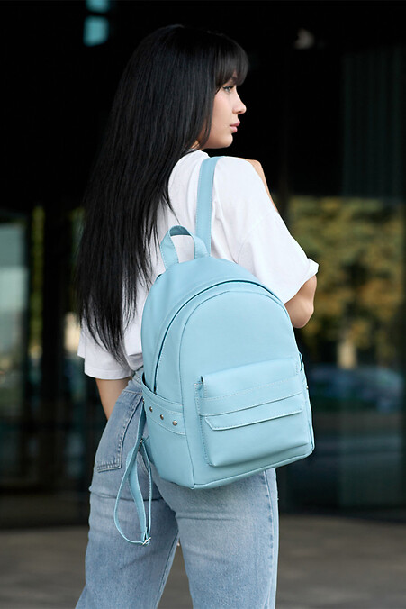 Жіночий рюкзак Dali BKHa блакитний - #8045116