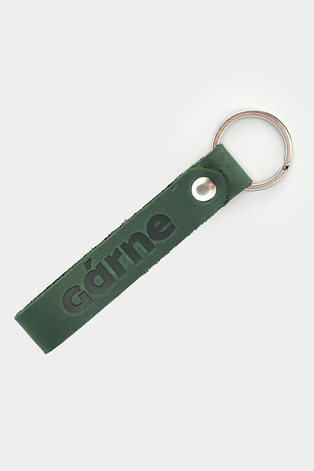 Leather key chain GARNE - #3300117