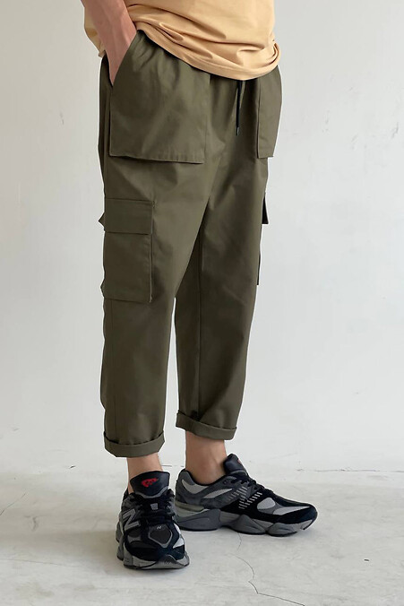 Gruf Next Cargo Pants. Trousers, pants. Color: green. #8050117