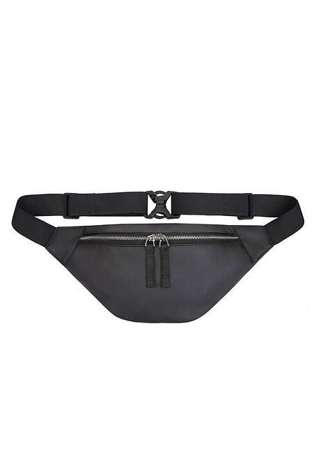 Belt bag FORMER | eco-leather black 2/20. Belt bags. Color: black. #8011118