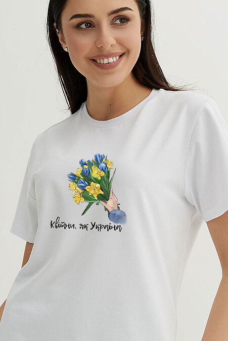 T-shirt Квітни як Україна - #9000124