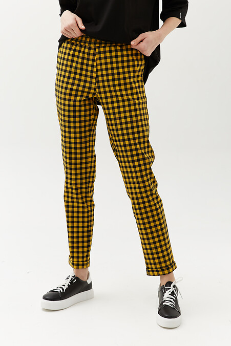 ZOLI pants. Trousers, pants. Color: yellow. #3040129