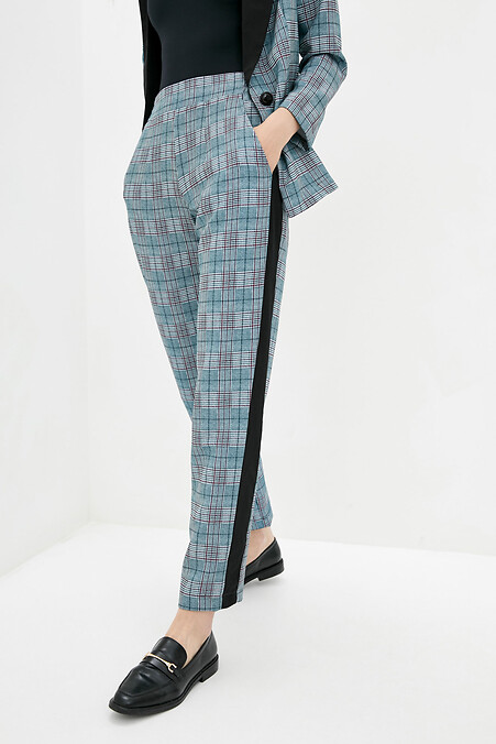 Trousers TRINI. Trousers, pants. Color: gray. #3037135
