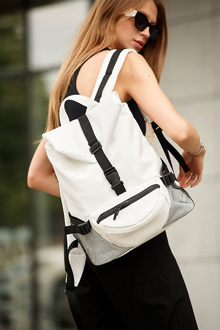 Backpack Sambag ReneDouble white. Backpacks. Color: white. #8045136