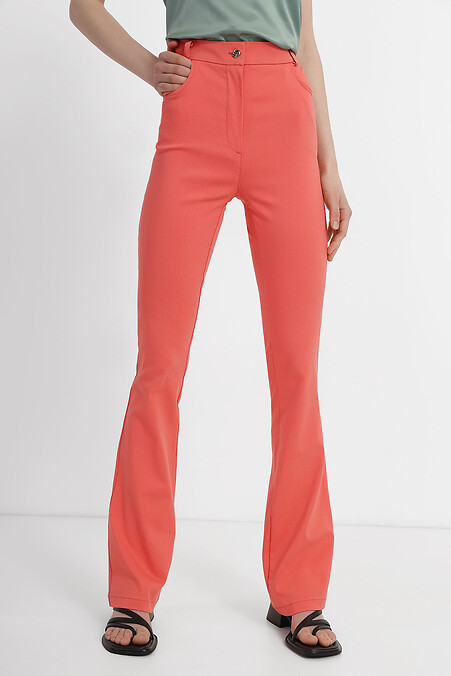 MIRRA pants. Trousers, pants. Color: red. #3040137