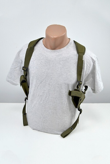 Synthetic operational holster. tactical gear. Color: green. #8046138