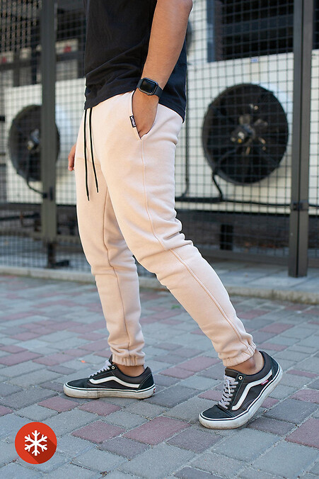 Спортивные брюки Without Basic FLEECE. Брюки, штаны. Цвет: бежевый. #8048147