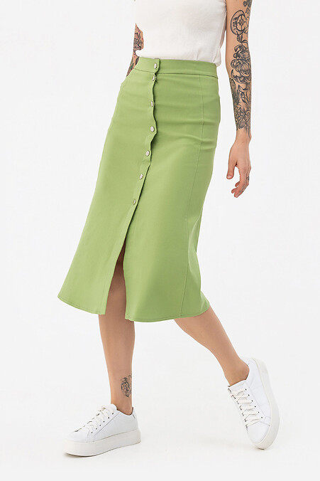 RUTH skirt. Skirts. Color: green. #3042148