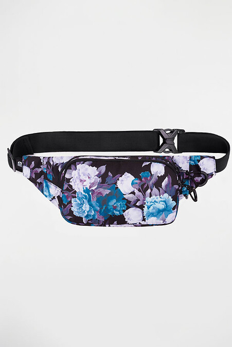 Waist Pack STINGER | purple flowers 3/19. Belt bags. Color: purple. #8011153