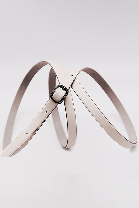 Women's belt made of genuine leather - #3300154