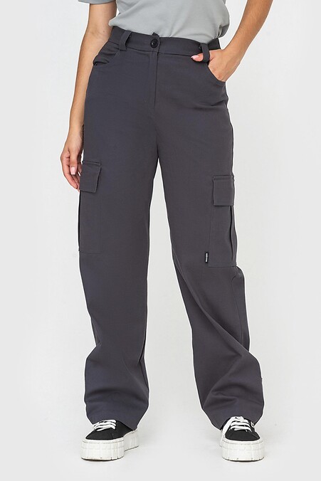Trousers. Trousers, pants. Color: gray. #3041156