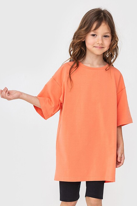 Дитяча футболка KIDS. Футболки, майки. Колір: помаранчевий. #7770163