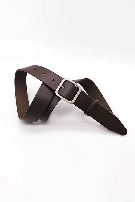 Women's belt made of genuine leather - #3300169