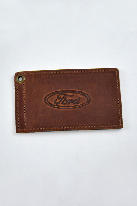 Leather cover for FORD driving documents - #8046170