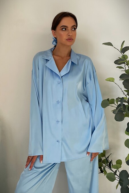 Damen-Seidenpyjama „Hugs“ - #8049172