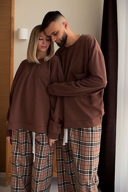 Piżama dla par „Luźna” - #8049174