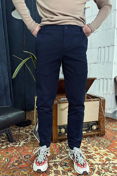 Cargo GEN. Trousers, pants. Color: blue. #8000175