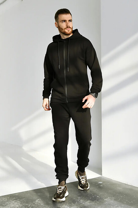 Мужской костюм на молнии TM Zipper Petlia Черный - #8034176