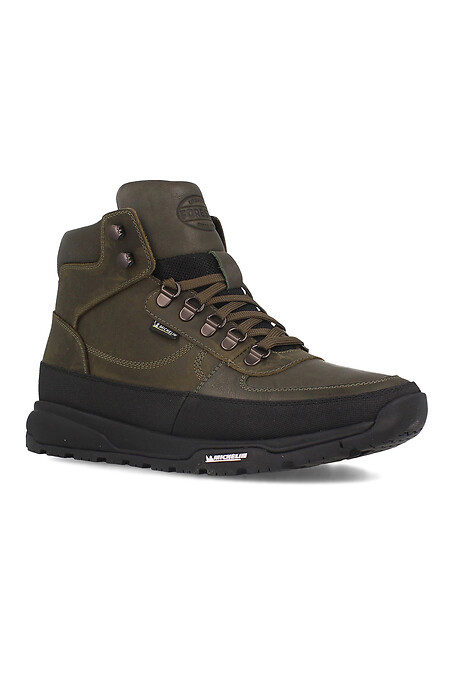 Men's boots Forester Michelin. Boots. Color: green. #4203177