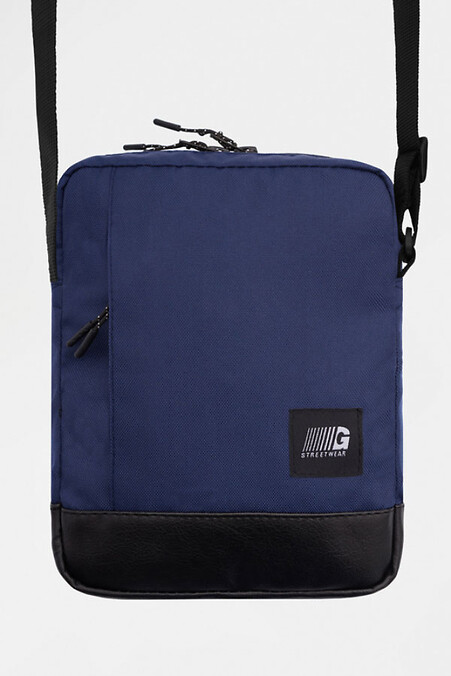Shoulder Bag MESSENGER COPYLEATHER | dark blue 4/18. Crossbody. Color: blue. #8011178