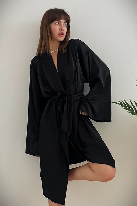 Silk robe "Touch" - #8049180