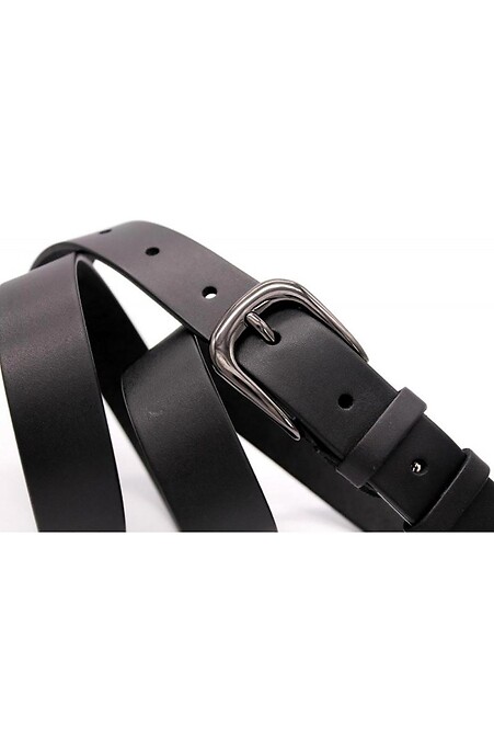 Women's belt made of genuine leather. Belts. Color: black. #3300181