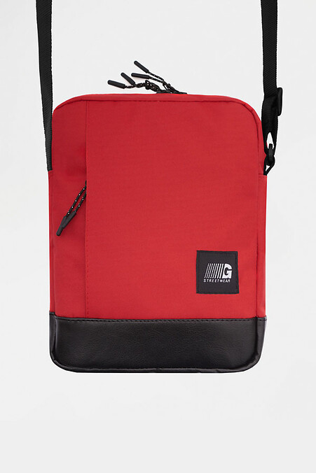 Shoulder Bag MESSENGER COPYLEATHER | red 4/18. Crossbody. Color: red. #8011182