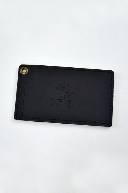 Leather cover for OPEL driver's documents. Wallets, Cosmetic bags. Color: black. #8046182