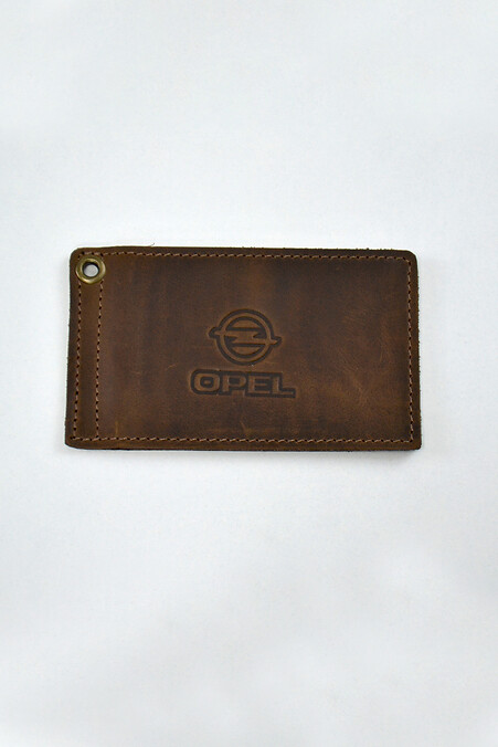Leather cover for OPEL driver's documents - #8046183