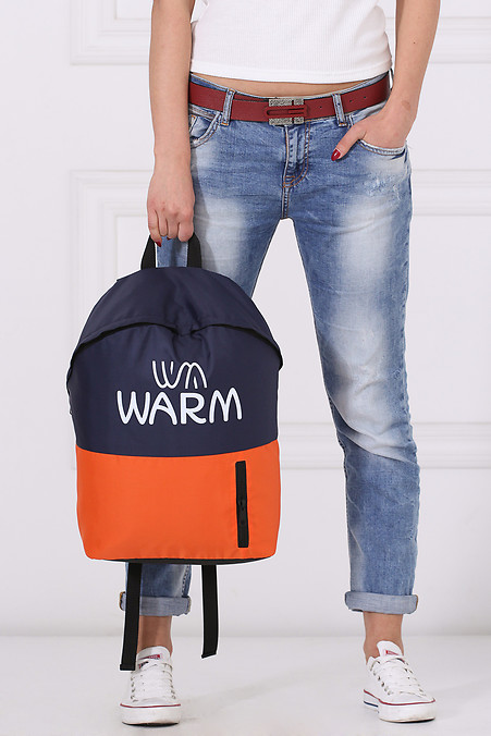 Plecak LIBERTY. Plecaki. Kolor: pomarańczowy, niebieski. #4007187