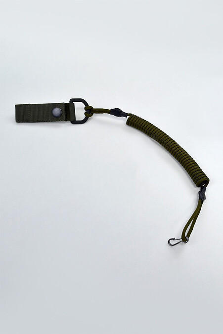 Safety trainer with paracord. tactical gear. Color: green. #8046190