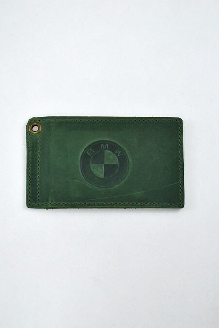 Leather cover for BMW driving documents - #8046192