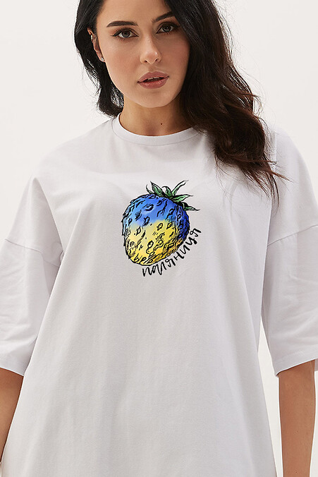 Koszulka PALYANITSYA_L. T-shirty. Kolor: biały. #9000192
