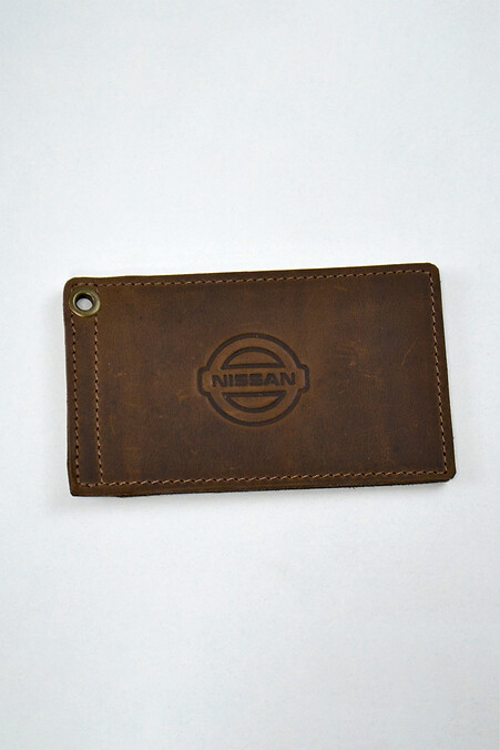 Leather cover for NISSAN driver's documents - #8046199