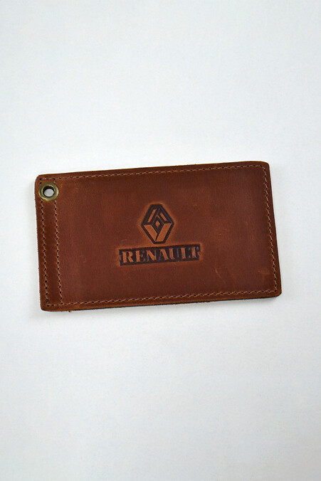 Leather cover for RENAULT driver's documents - #8046201