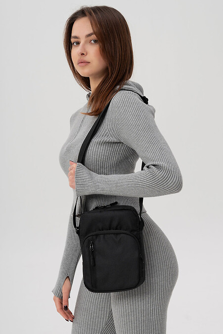 Damen-Umhängetasche, Schultertasche, Crossbody-Tasche, Basic 2026 Schwarz. Umhängetasche. Farbe: das schwarze. #8056202