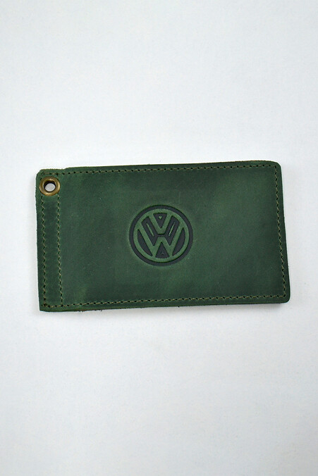 Leather cover for driving documents VOLKSWAGEN - #8046203