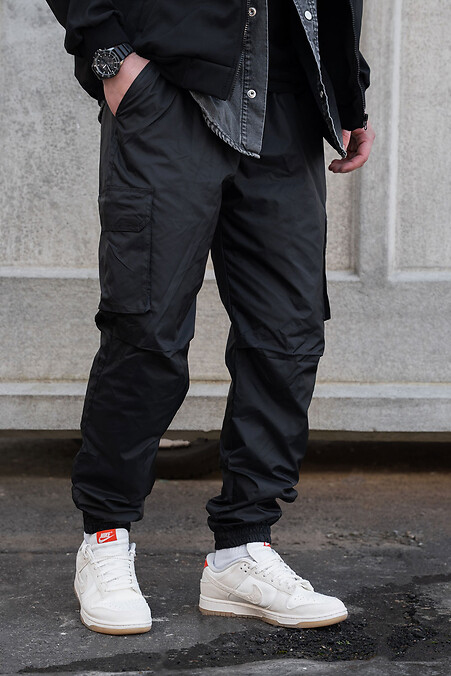 Мужские Брюки Карго Из Плащевки Vader Reflective 2026 Black - #8056207