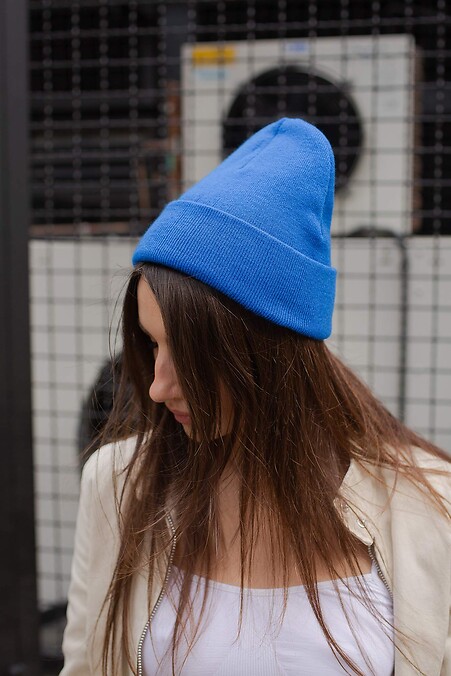 Hut ohne einfach. Hüte. Farbe: blau. #8048210