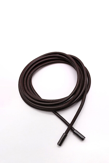 Damengürtel aus Öko-Leder in brauner Farbe - #3300213