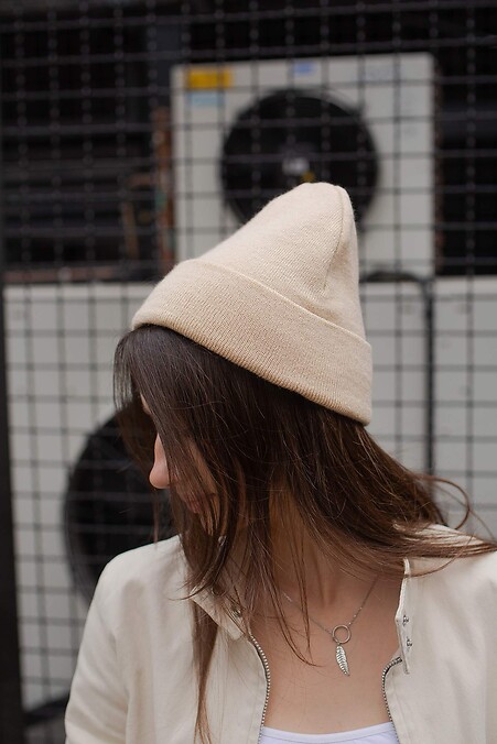Hat Without Simple. Hats. Color: beige. #8048222