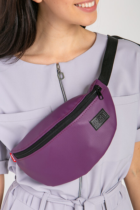 Banana Cute. Belt bags. Color: purple. #9005223