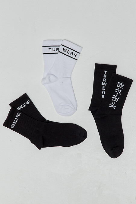 A set of socks. Golfs, socks. Color: black. #8037228