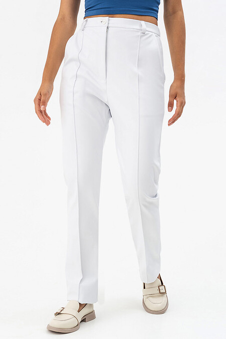 Trousers DIDIAN. Trousers, pants. Color: white. #3041230