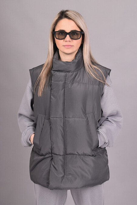 Vest Reload - Flame. Outerwear. Color: gray. #8031234