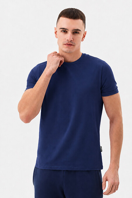 T-Shirt LUXURY PREMIUM Blau - #3044237