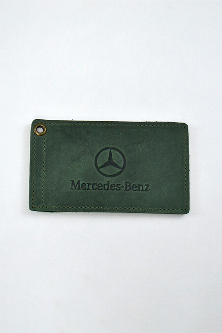 Leather cover for MERCEDES driving documents - #8046238
