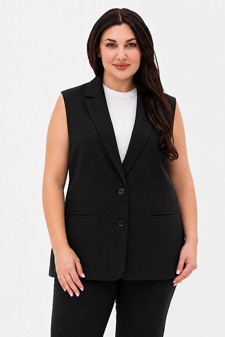 TINA Schwarze Weste - #3044242
