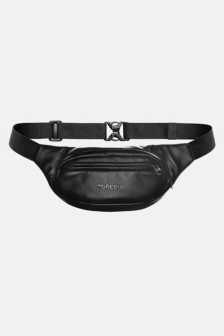 Banana Triada Eco leather. Belt bags. Color: black. #8025245